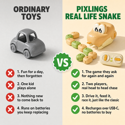Pixlings™ Real Life Snake