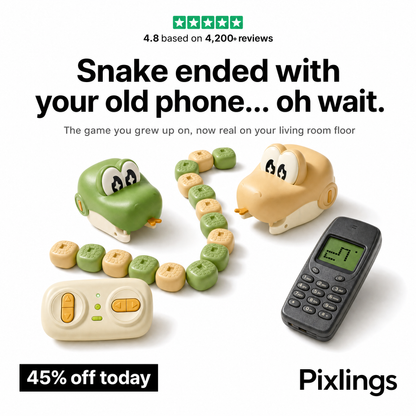 Pixlings™ Real Life Snake